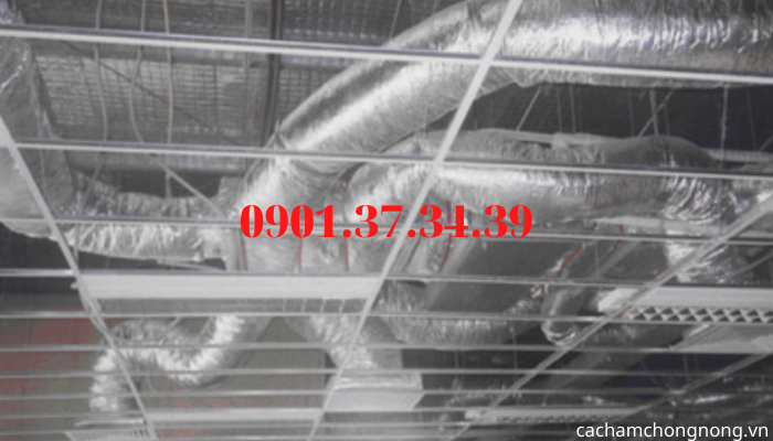 ống gi&oacute; vật liệu bảo &ocirc;n