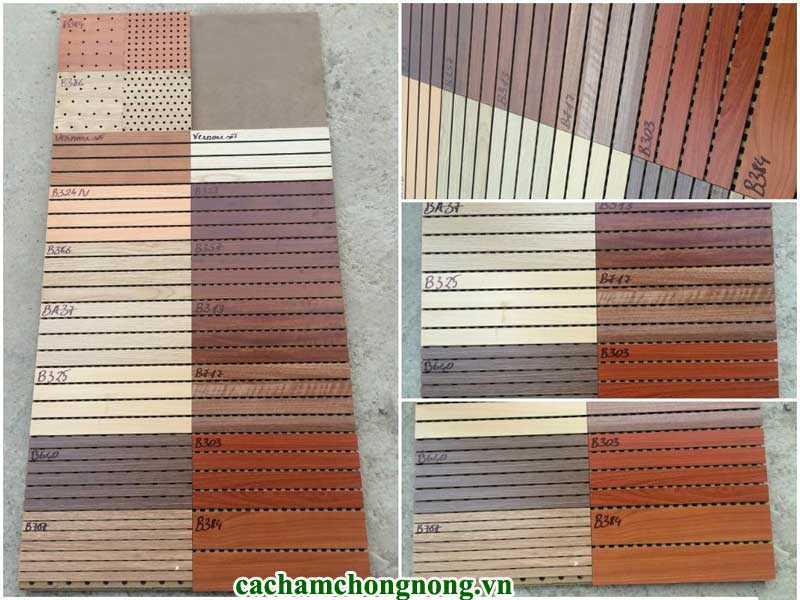 Bảng Màu Gỗ Tiêu Âm Remak