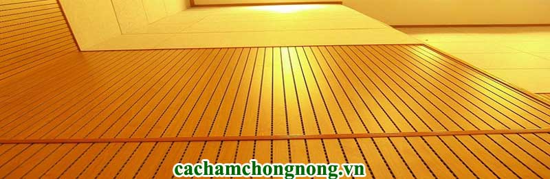 Sàn gỗ tiêu âm