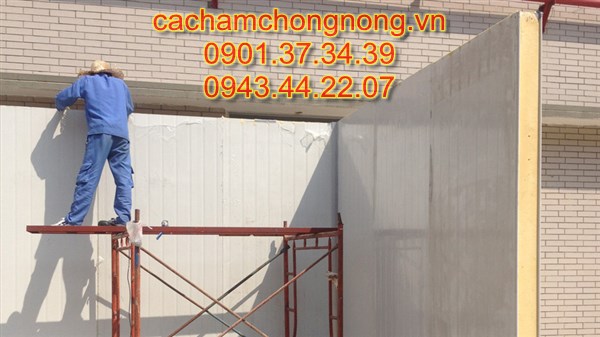 Lắp đặt panel kho lạnh