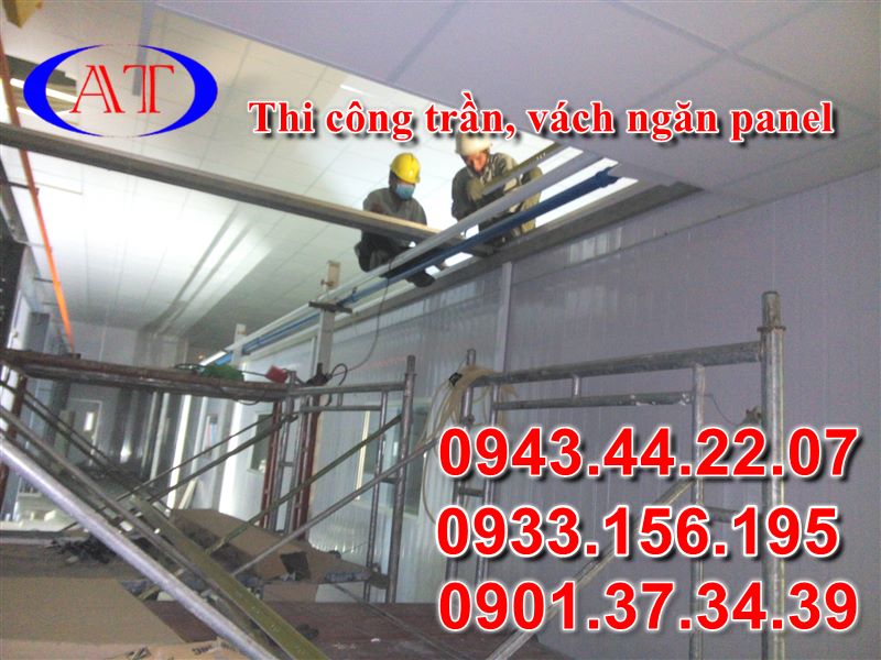 thi c&ocirc;ng trần v&aacute;ch panel