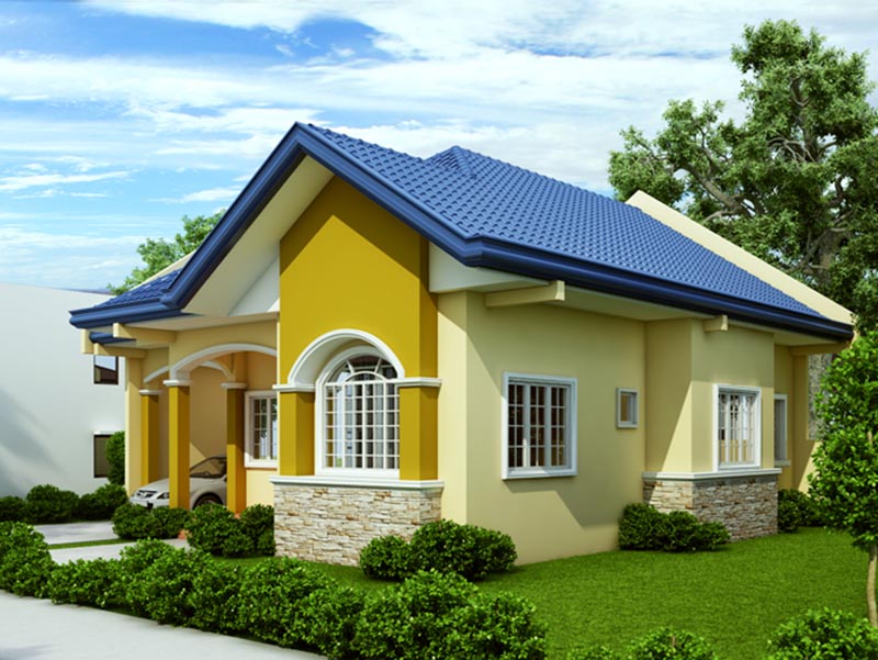 Mẫu số 16 Nhà cấp 4 mái tôn nông thôn mới nhất