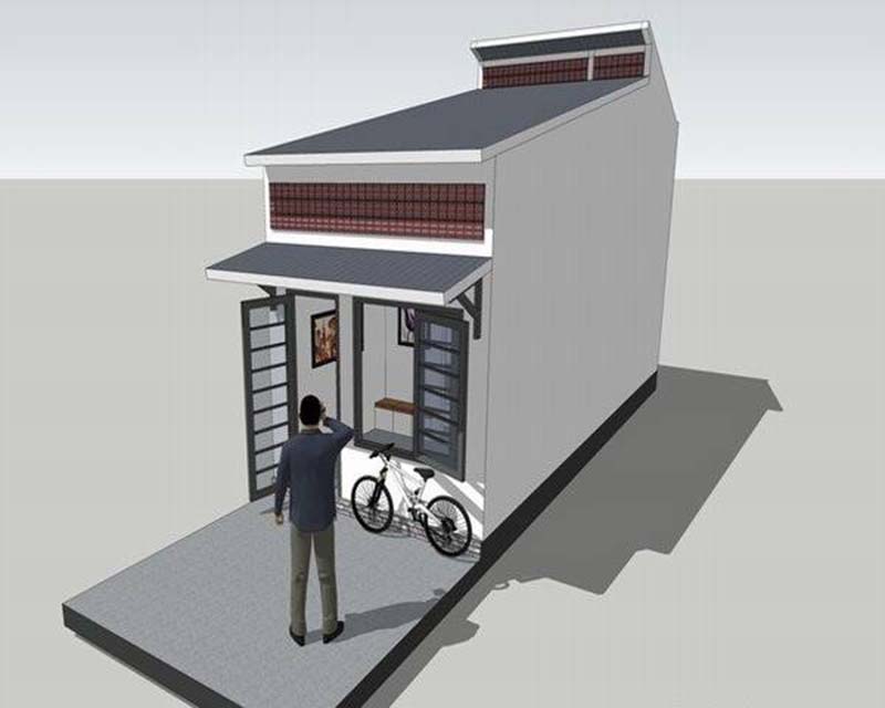 Mẫu số 19 Nhà cấp 4 mái tôn nông thôn mới nhất
